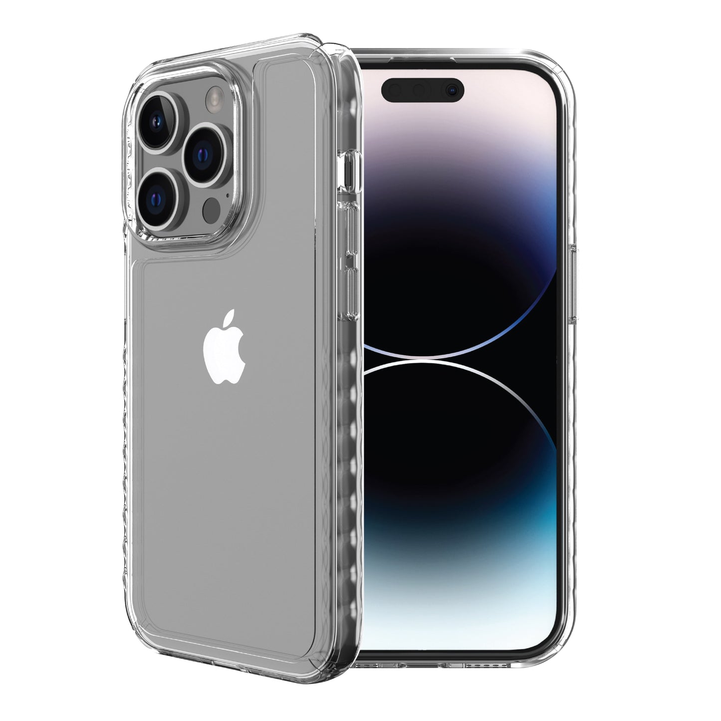 . Protective Gel Phone Case for Iphone 14 Pro / Iphone 13 Pro - Clear