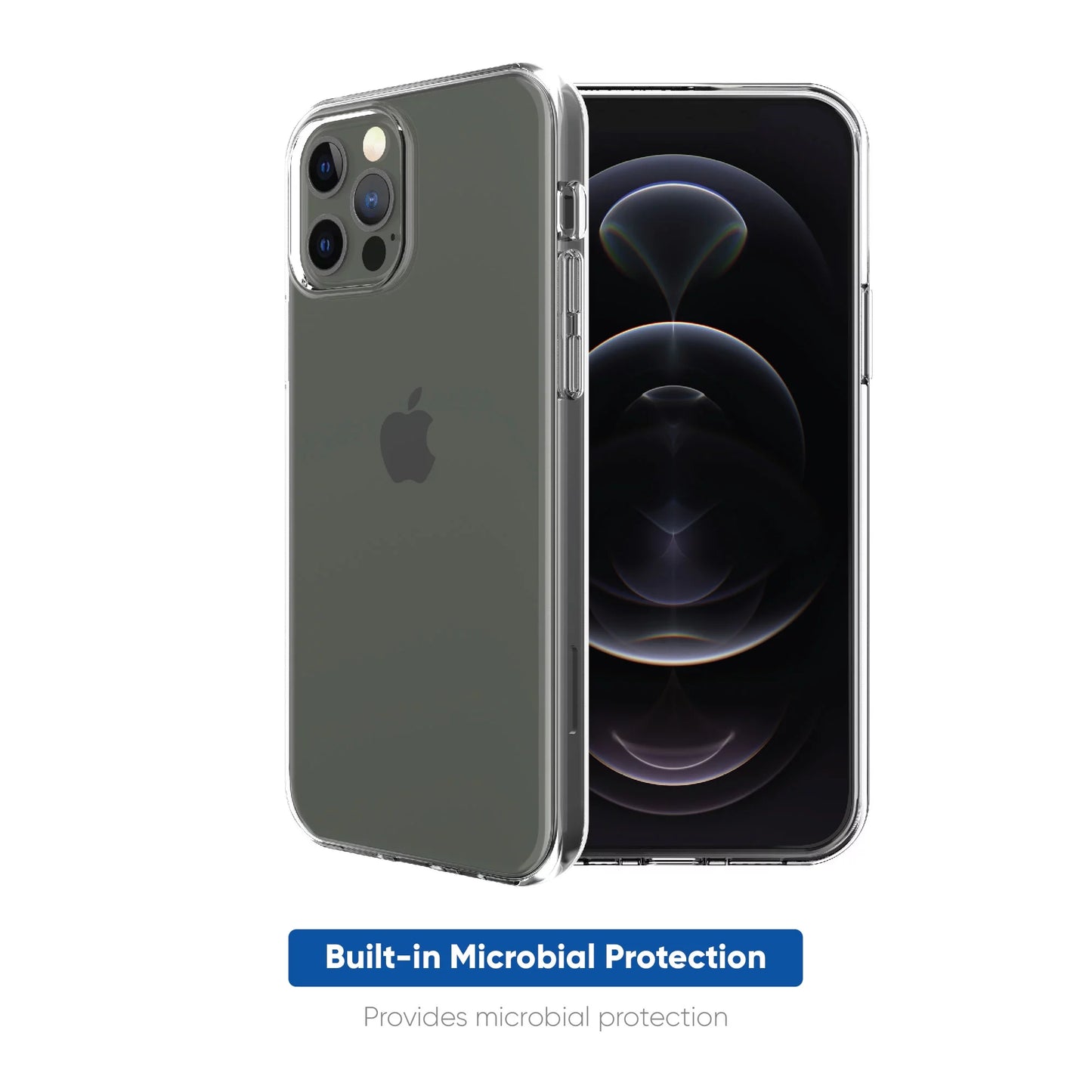 . Gel Phone Case for Iphone 12 / Iphone 12 Pro - Clear